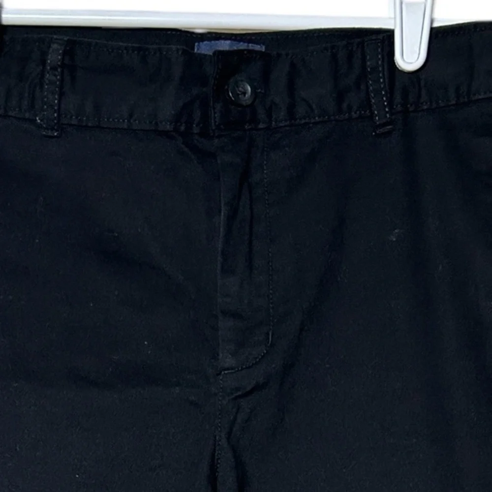The Children's Place Big Boy Black Adjustable Pant Size 12 (Husky)